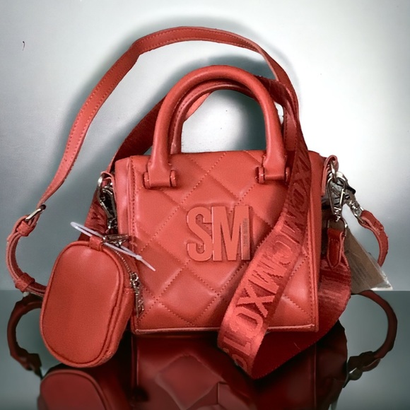 Steve Madden Handbags - STEVE MADDEN 🎄Bbabi Ginger Crossbody Bag with Guitar Strap & Air Pod Case (NWT)